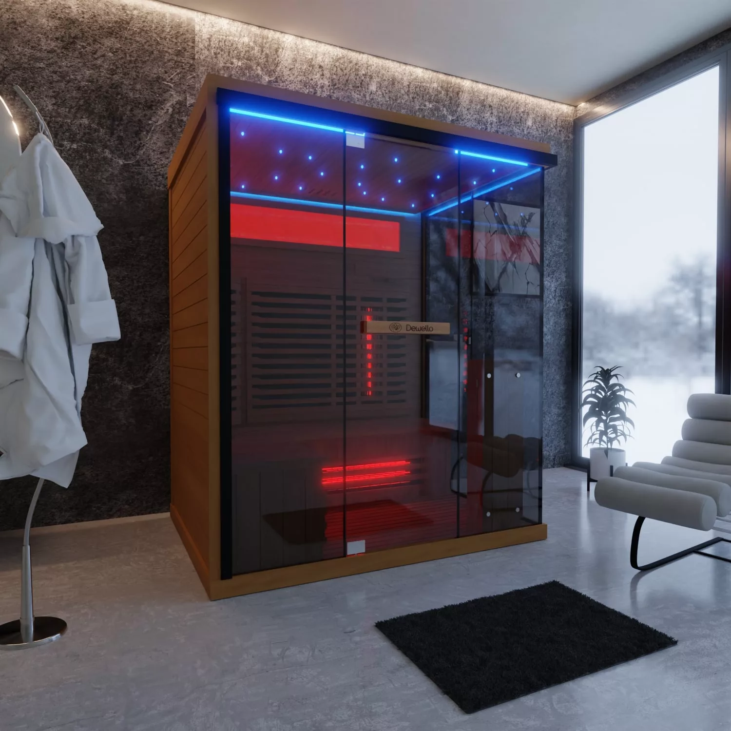 721 Dewello Infrarotkabine KENORA 160cm x 120cm 12.jpg